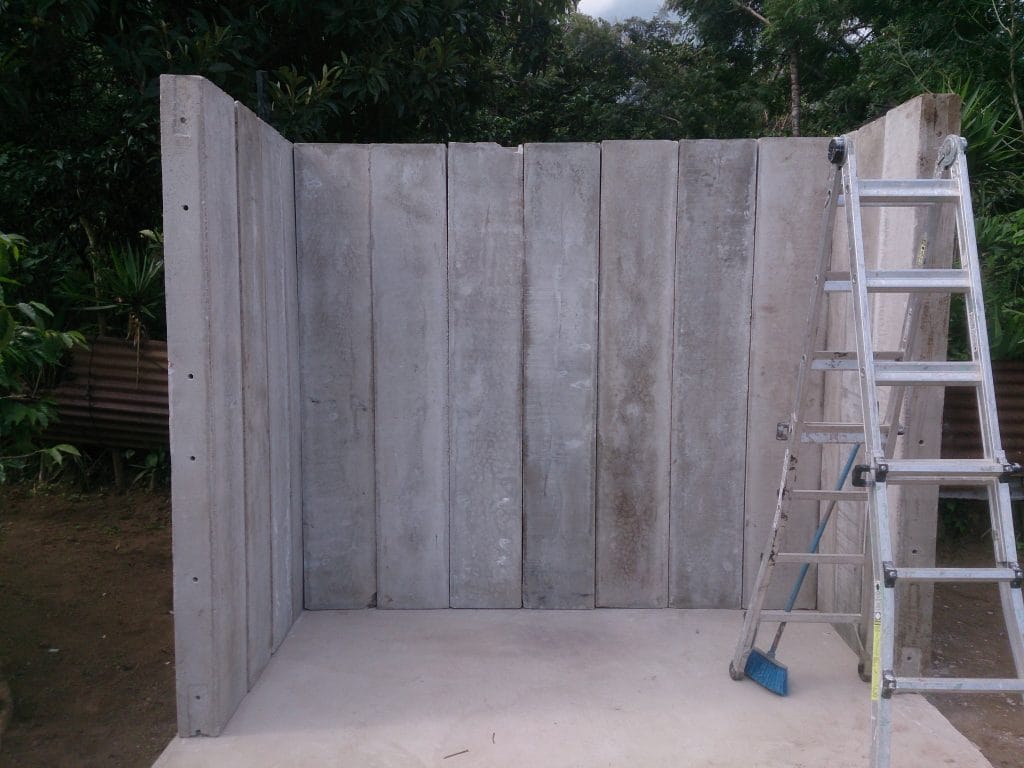 Roman's house under construction
